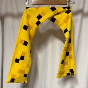Yellow Pixelated Scarf